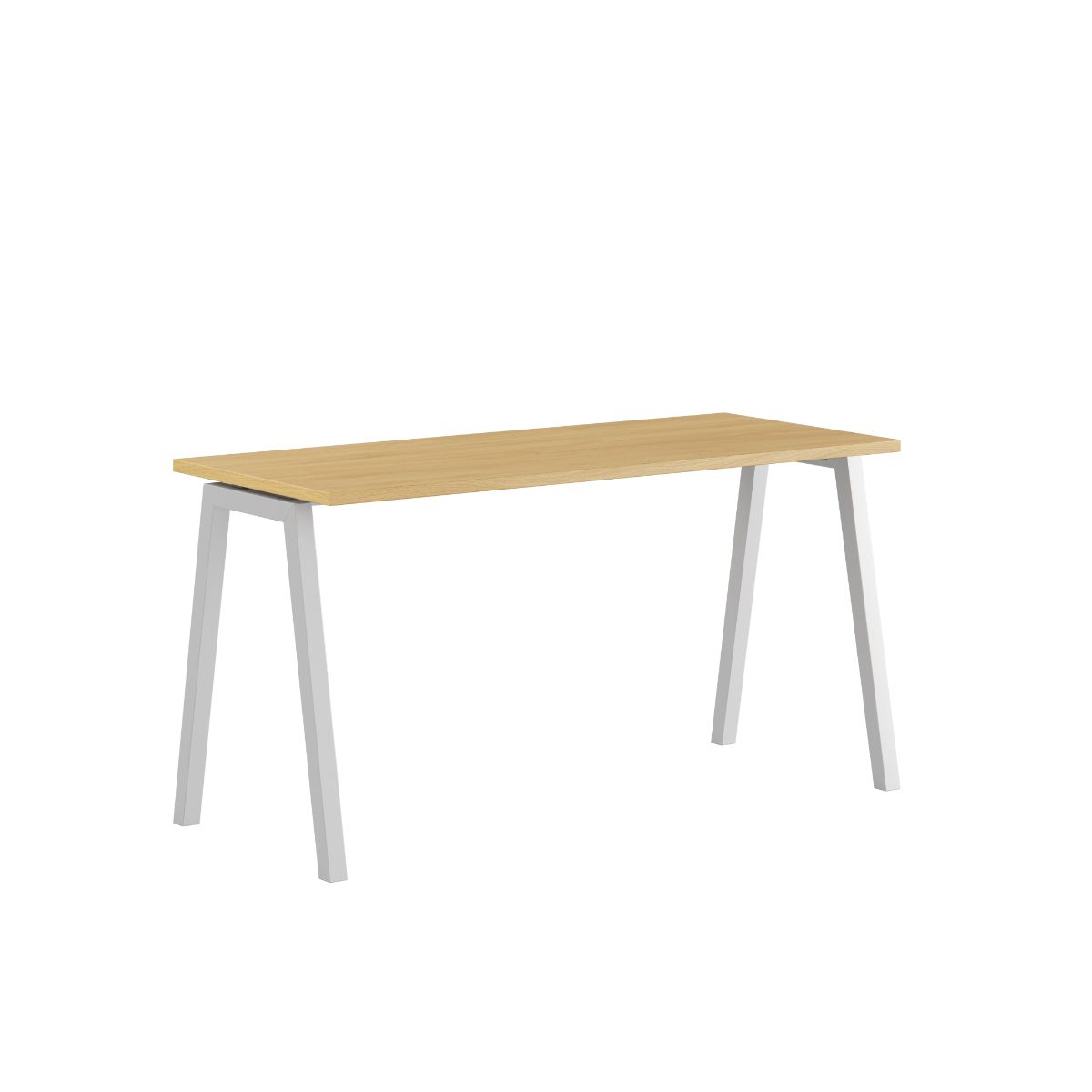 Produktbillede af Luna A Bord 140x60cm Eg-hvid på tilbud