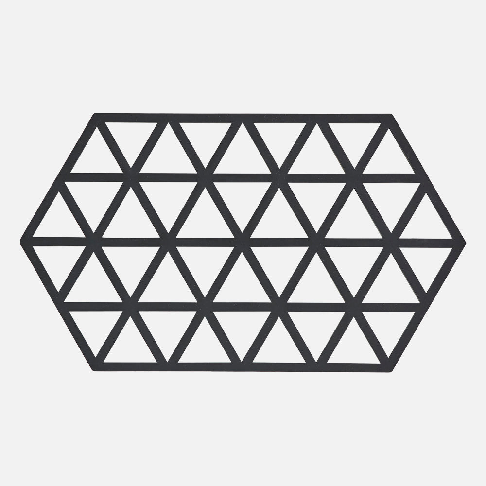 Produktbillede af TRIANGLES Bordskåner 2 størrelser Sort Stor på tilbud i høj kvalitet