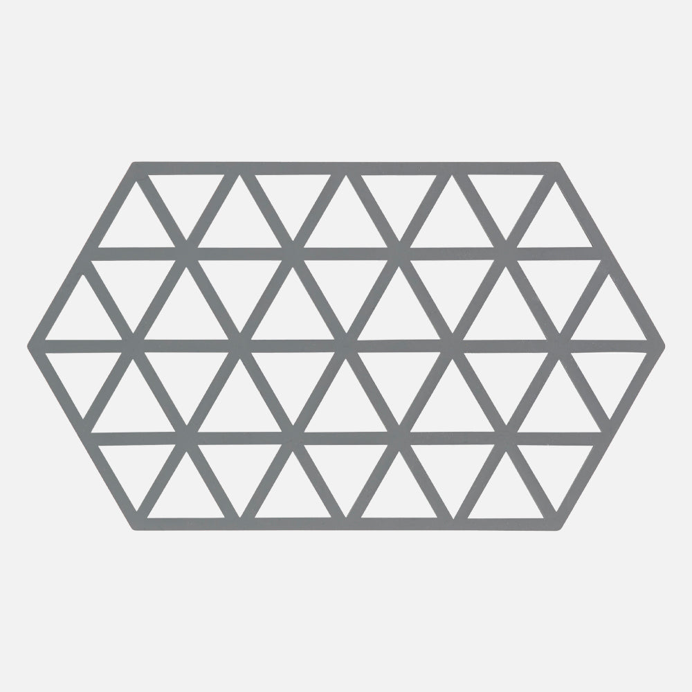 Produktbillede af TRIANGLES Bordskåner 2 størrelser Grå Stor på tilbud i høj kvalitet