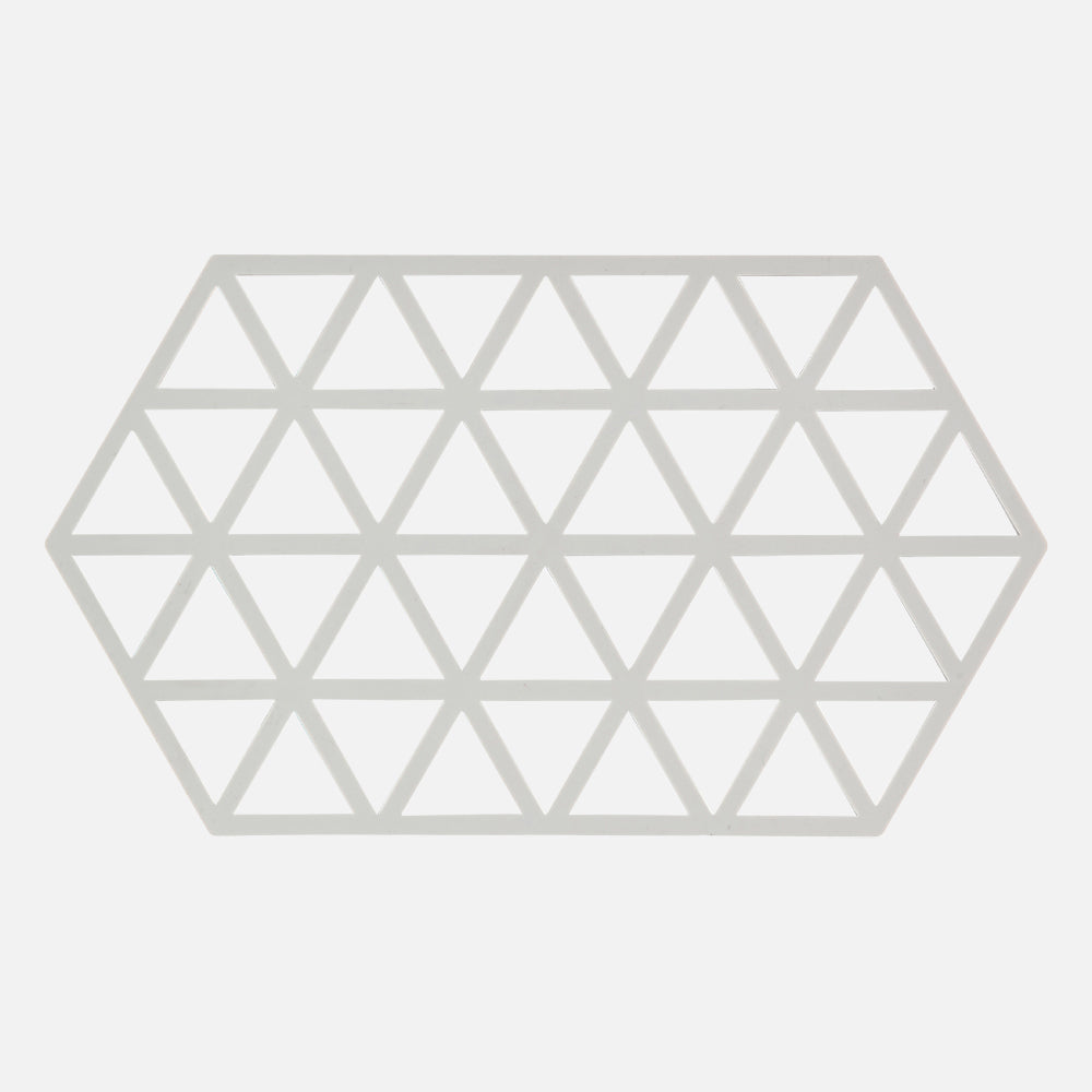 Produktbillede af TRIANGLES Bordskåner 2 størrelser Lys grå Stor på tilbud i høj kvalitet