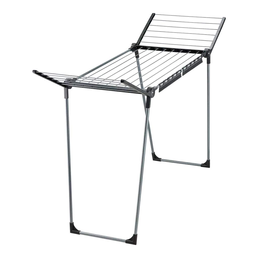 Produktbillede af Leifheit Tørrestativ Pegasus 150 BB Black i premium kvalitet