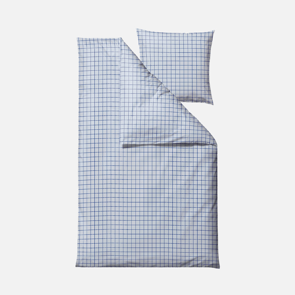 Produktbillede af Vista Sengetøj flere farver 140x220 cm Lyseblå på tilbud i høj kvalitet