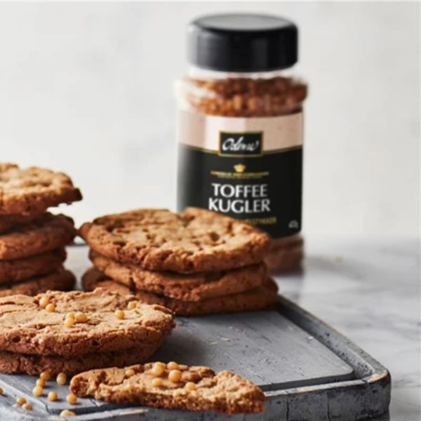 Produktbillede af Topping Toffee Kugler Odense Marcipan 425g på tilbud – premium kvalitet og detaljer