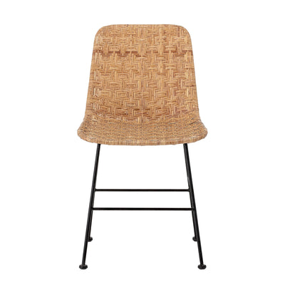 Bloomingville - Kitty Spisebordsstol 1 stk., Natur, Rattan ❤ Stort online udvalg i Bloomingville ❤ Billig fragt og hurtig levering 2 - 5 hverdage ❤ Varenummer: BGH-47065544425802 / Ean: '5711173249831 på lager - Udsalg på Alle produkter Spar op til 59% - Over 400 kendte brands på udsalg
