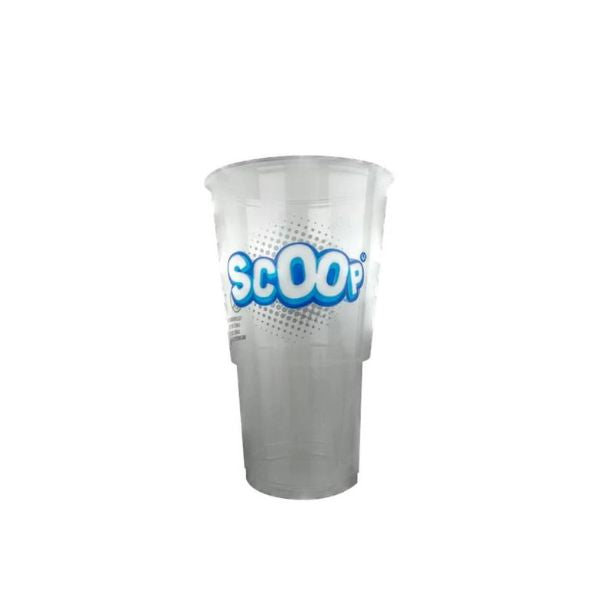 Produktbillede af Plastbæger Scoop Small 21 Cl 100 Stk. på tilbud i premium kvalitet
