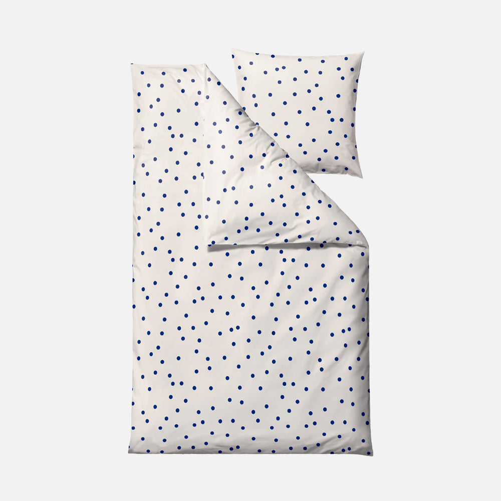 Produktbillede af SOLARIS Sengetøj 140x220 cm Koboltblå på tilbud i høj kvalitet