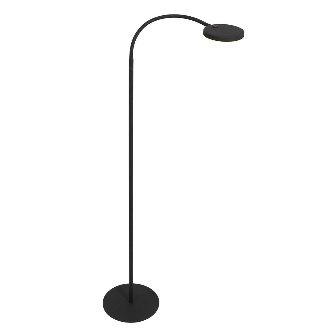 Produktbillede af Plato gulvlampe i tre farver metal Metal sort på tilbud i høj kvalitet