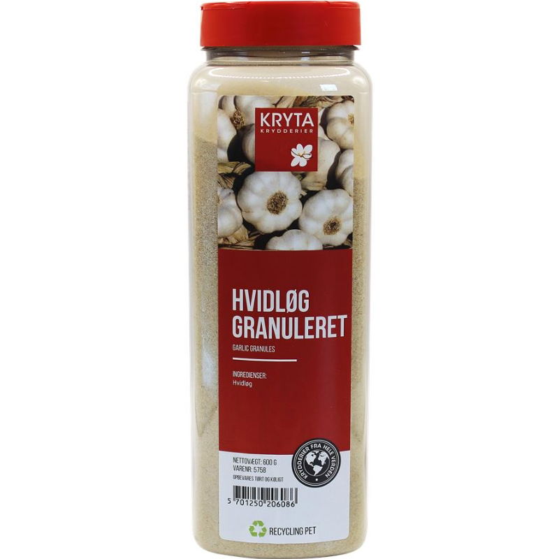 Produktbillede af Hvidløgspulver 600 g på tilbud i premium kvalitet