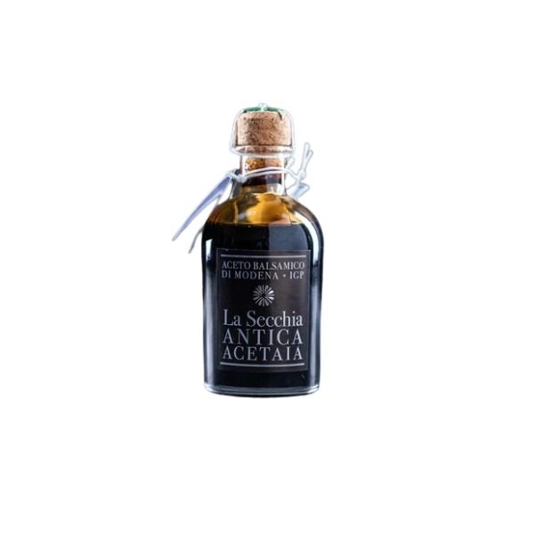 Balsamico Modena 20-år Fl (25 Cl) ❤ Stort online udvalg i La Secchia ❤ Billig fragt og hurtig levering 2 - 5 hverdage - Varenummer: BAR-725125 / Ean: '8025803000202 på lager - Udsalg på Delikatesser | Kolonial Spar op til 67% - Over 434 design brands på udsalg