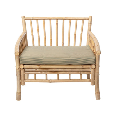 Bloomingville - Sole Lounge Stol, Natur, Bambus H75 cm ❤ Stort online udvalg i Bloomingville ❤ Billig fragt og hurtig levering 2 - 5 hverdage ❤ Varenummer: BGH-47083848008010 / Ean: '5711173218431 på lager - Udsalg på Alle produkter Spar op til 51% - Over 360 kendte mærker på udsalg