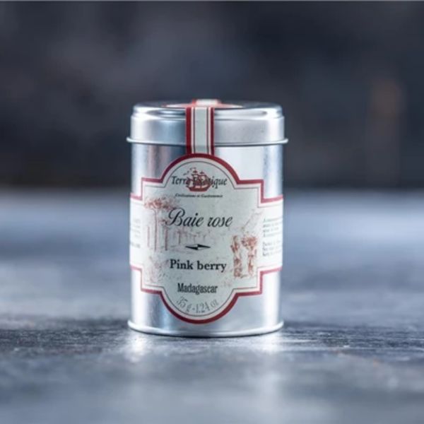 Produktbillede af Krydderi Rosenpeber Terre Exotique 35g på tilbud – premium kvalitet og detaljer