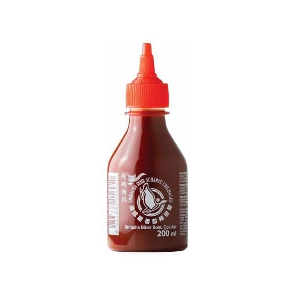 Flying GooChilisauce Sriracha 20 Cl ❤ Kæmpe udvalg i Flying Goo❤ Billig fragt og hurtig levering 2 - 5 hverdage - Varenummer: BAR-707517 / Ean: &