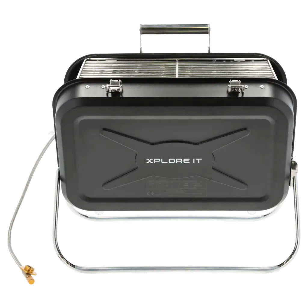 Produktbillede af Xplore It transportabel Gasgrill 40 x 31,5 x 32 cm Sort i premium kvalitet