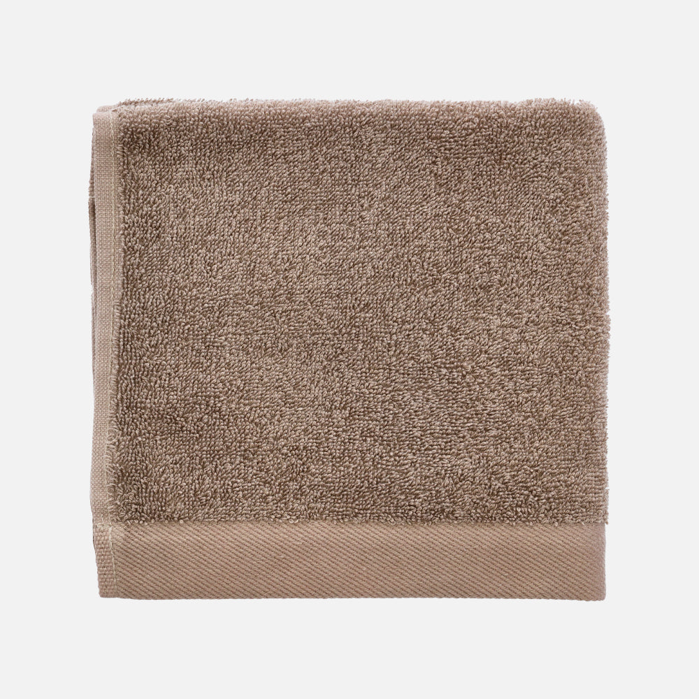 Produktbillede af ORGANIC COMFORT Håndklæder Lysebrun 40x60 cm på tilbud i høj kvalitet