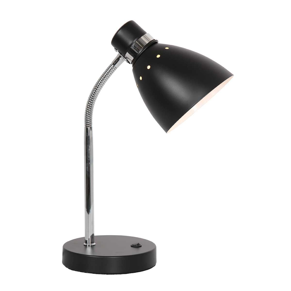 Produktbillede af Attach bordlampe i fire metalfarver Metal sort på tilbud i høj kvalitet