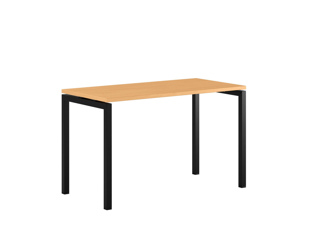 Produktbillede af Luna U Bord 120x60cm Bøg-sort på tilbud
