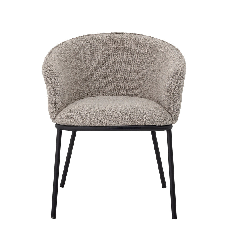 Bloomingville - Cortone Spisebordsstol 1 stk., Grå, Polyester ❤ Stort online udvalg i Bloomingville ❤ Billig fragt og hurtig levering 2 - 5 hverdage ❤ Varenummer: BGH-47065545408842 / Ean: &