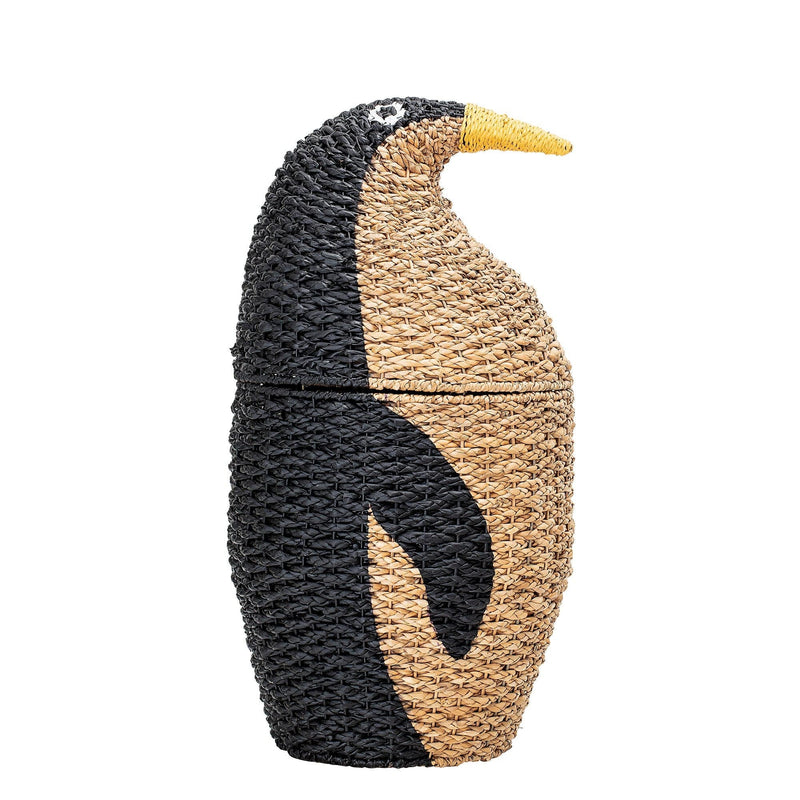 Bloomingville MINI - Tazia Kurv m/Låg, Sort, Bankuan Grass H69 cm ❤ Stort online udvalg i Bloomingville MINI ❤ Billig fragt og hurtig levering 2 - 5 hverdage ❤ Varenummer: BGH-47086983315786 / Ean: &