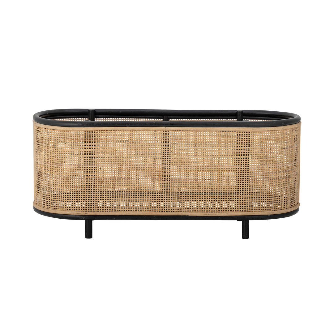 Produktbillede af BLOOMINGVILLE EBBIE PLANTEKASSE/RATTAN NATUR 70 i premium kvalitet