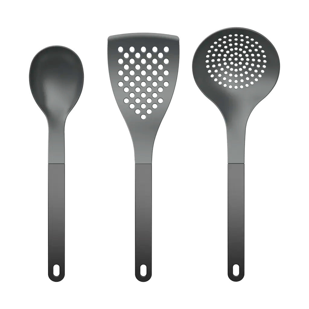 Produktbillede af Rosti NEW Optima Køkkenredskabssæt B 3 dele Sort i premium kvalitet