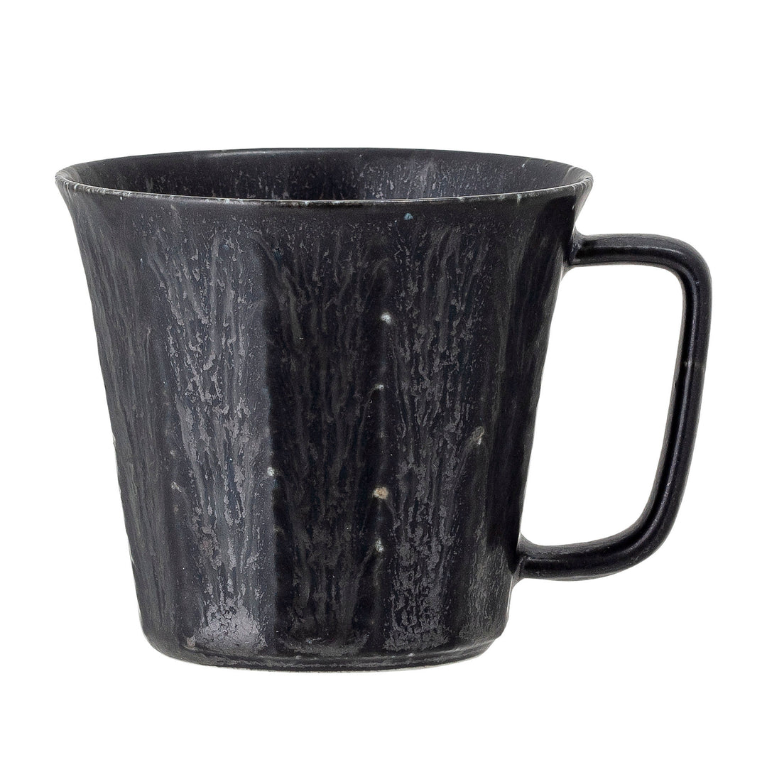 Produktbillede af BLOOMINGVILLE Yoko Krus Sort Porcelæn Sæt af 4 i premium kvalitet