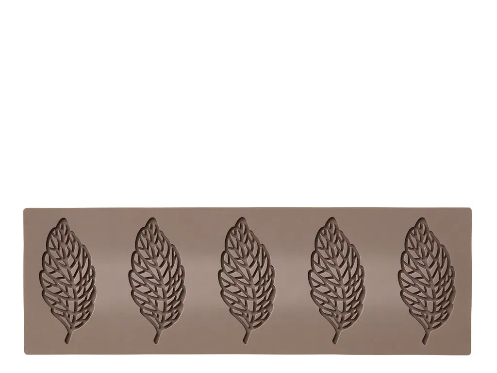 Produktbillede af Blomsterberg s Tuileform Blad Latte Silikone i premium kvalitet