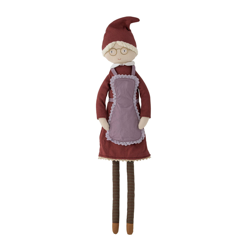 Bloomingville -Jingle Deko Mor, Rød, Hør H87 cm ❤ Stort online udvalg i Bloomingville ❤ Billig fragt og hurtig levering 2 - 5 hverdage ❤ Varenummer: BGH-47255762370890 / Ean: &