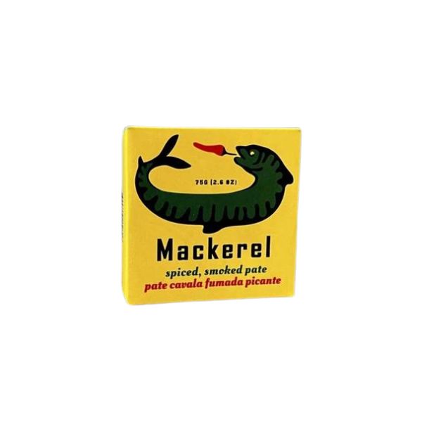 Produktbillede af Makrelpaste Røget/krydret 75 G på tilbud – premium kvalitet og detaljer