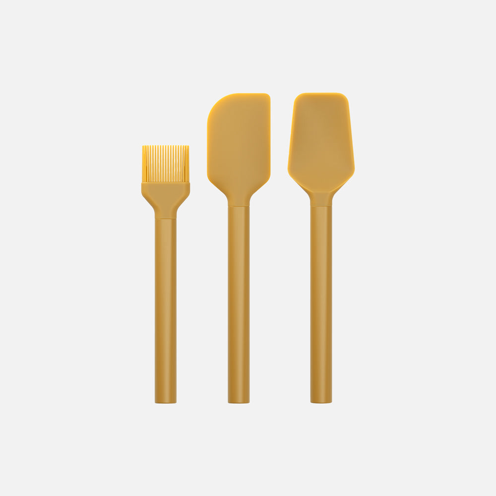 Produktbillede af EMMA Bagesæt 3-dele Karrygul på tilbud i høj kvalitet