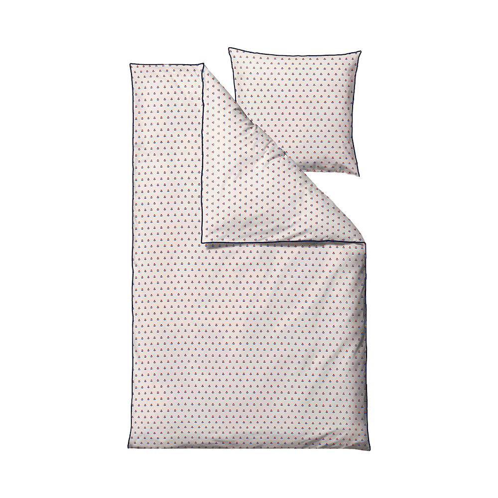 Produktbillede af TULIP Organic Sengetøj 140x200 cm Blå på tilbud i høj kvalitet