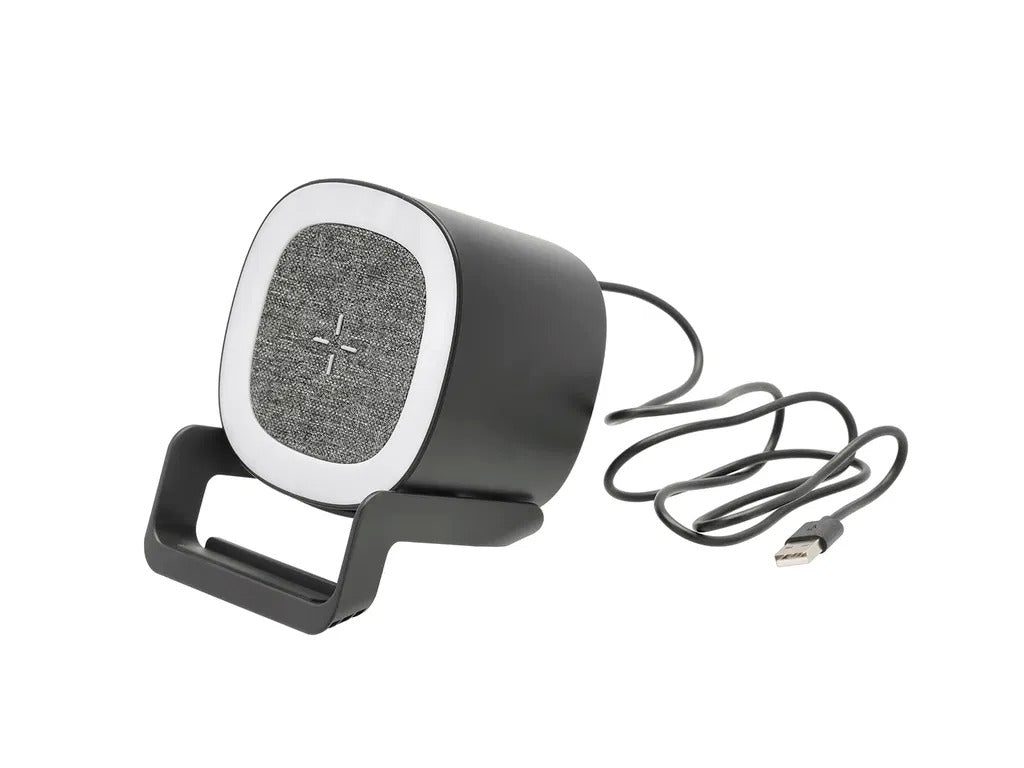 Produktbillede af Still Højtaler med oplader og lampe Sort i premium kvalitet