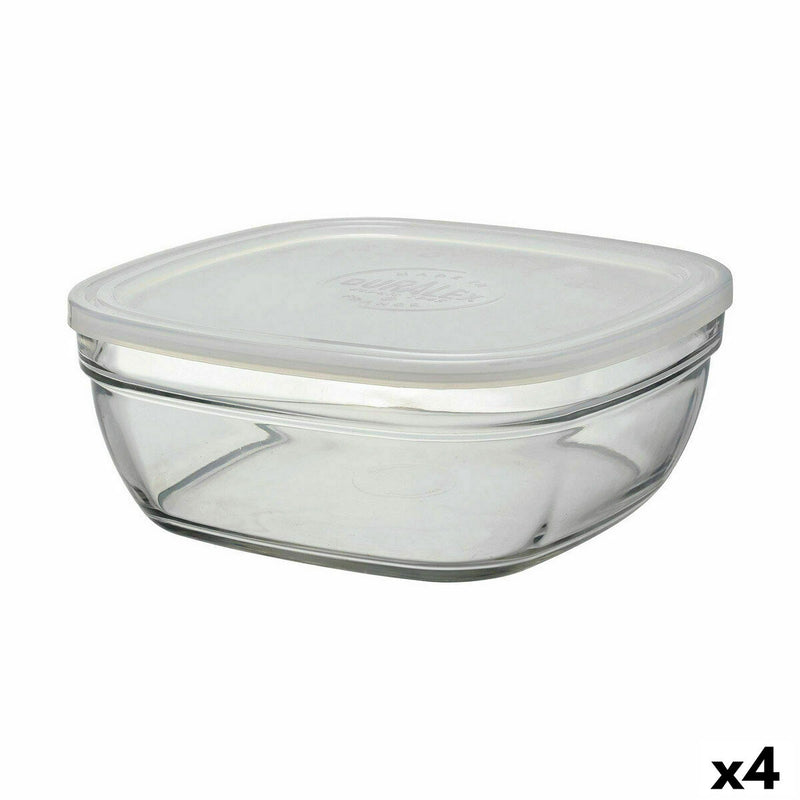 Se Firkantet madkasse med låg Duralex FreshBox 3 L 23 x 23 x 9 cm (4 stk)  Stort online udvalg i Duralex - Køb online på udsalg og tilbud lige nu  Meget billig fragt og hurtig levering: 1 - 2 hverdage - Varenummer: S2227125 og barcode / Ean: &