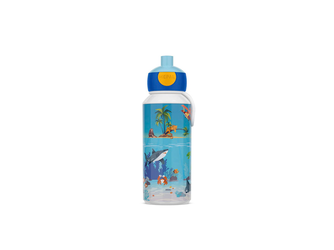 Produktbillede af Mepal Drikkeflaske Pop-up Campus 400 ml Ocean i premium kvalitet
