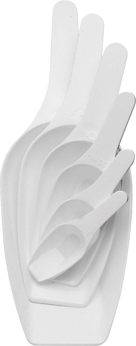 Produktbillede af Hvid Plastik Isske 100ml på tilbud i premium kvalitet