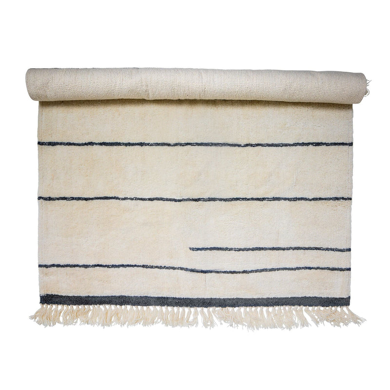 Bloomingville Antonella Tæppe, Natur, Uld ❤ Stort online udvalg i Bloomingville ❤ Billig fragt og hurtig levering 2 - 5 hverdage ❤ Varenummer: BGH-47278353187146 / Ean: &