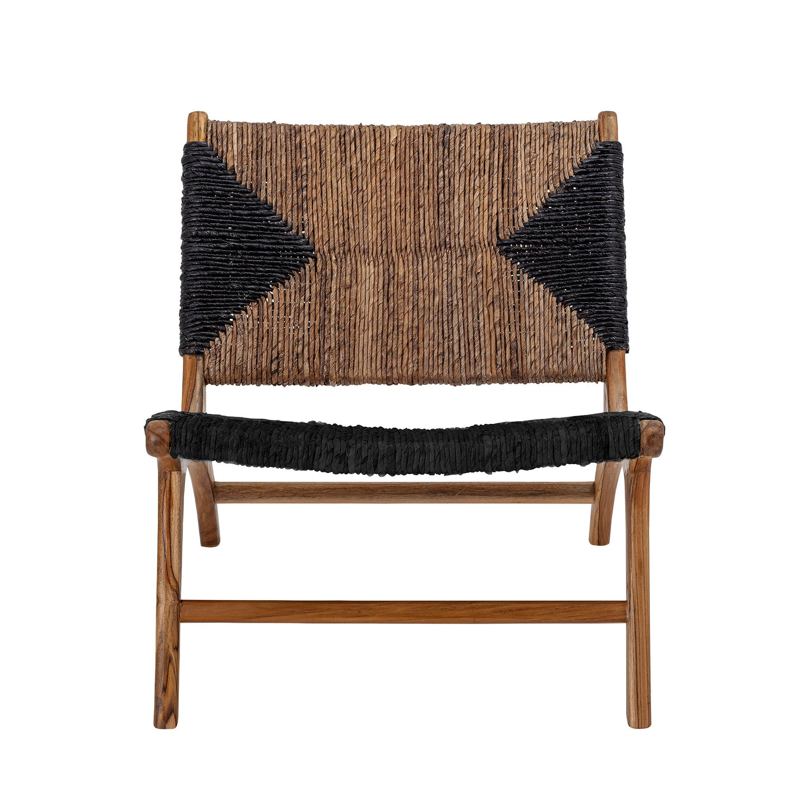 Produktbillede af BLOOMINGVILLE GRANT LOUNGESTOL TEAK SORT 70 i premium kvalitet