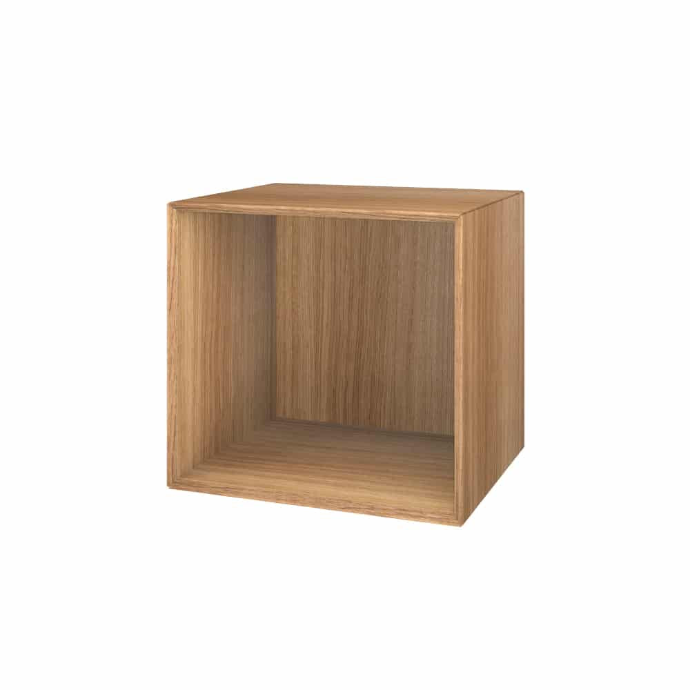 Produktbillede af The Wood Box 3739 Sengebord Grafit på tilbud i høj kvalitet