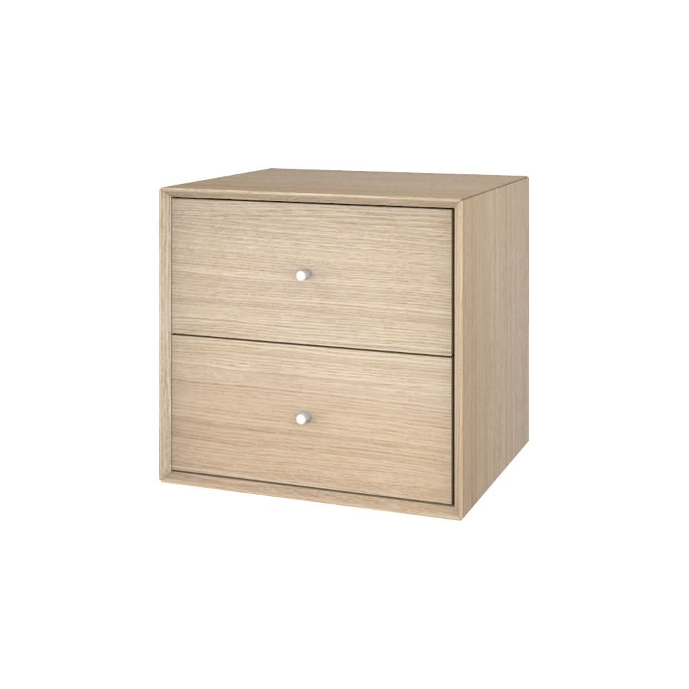 The Wood Box 37 Sengebord Væghængt sengebord i hvidolieret eg med 2 skuffer ✔ Kæmpe udvalg i  Storage And Shelves ✔ Billig fragt og hurtig levering 2 - 5 hverdage - Varenummer: STSH-227712 / Ean:  på lager - Udsalg på The Wood Box 37 Hvidolieret eg Spar op til 62% - Over 1312 kendte brands på udsalg