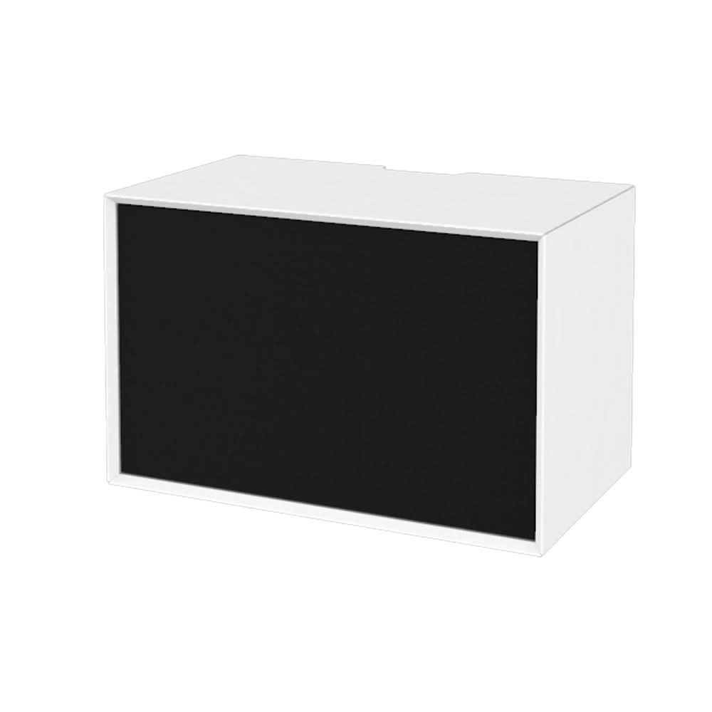 The Box HiFi Hvid med sort stofdør ✔ Kæmpe udvalg i  Storage And Shelves ✔ Billig fragt og hurtig levering 2 - 5 hverdage - Varenummer: STSH-228144 / Ean:  på lager - Udsalg på The Box HiFi > The Box HiFi Hvid Spar op til 51% - Over 1312 kendte brands på udsalg