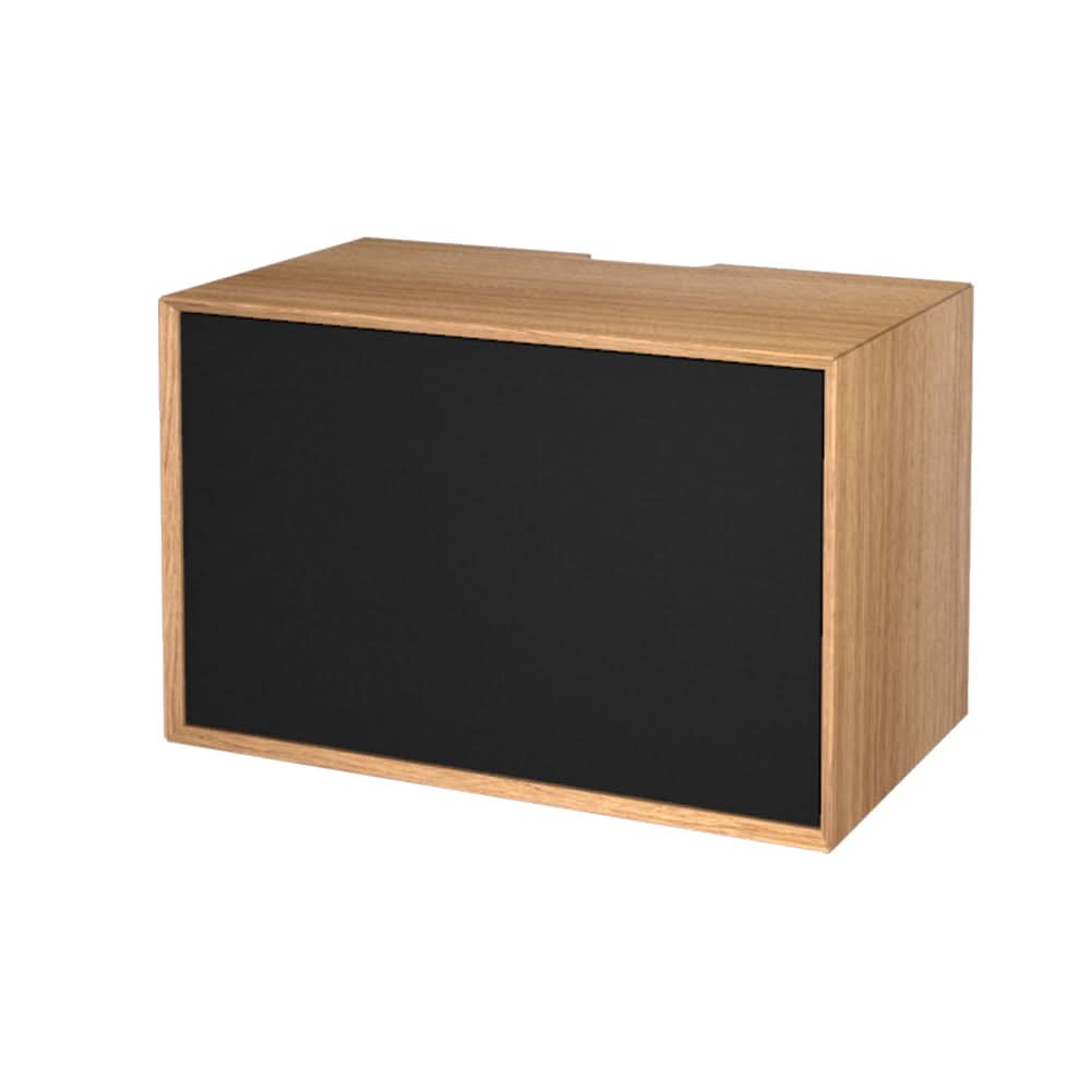 The Box HiFi Olieret eg med sort stofdør ✔ Kæmpe udvalg i  Storage And Shelves ✔ Billig fragt og hurtig levering 2 - 5 hverdage - Varenummer: STSH-228150 / Ean:  på lager - Udsalg på The Box HiFi > The Box HiFi Olieret eg Spar op til 57% - Over 1312 kendte brands på udsalg