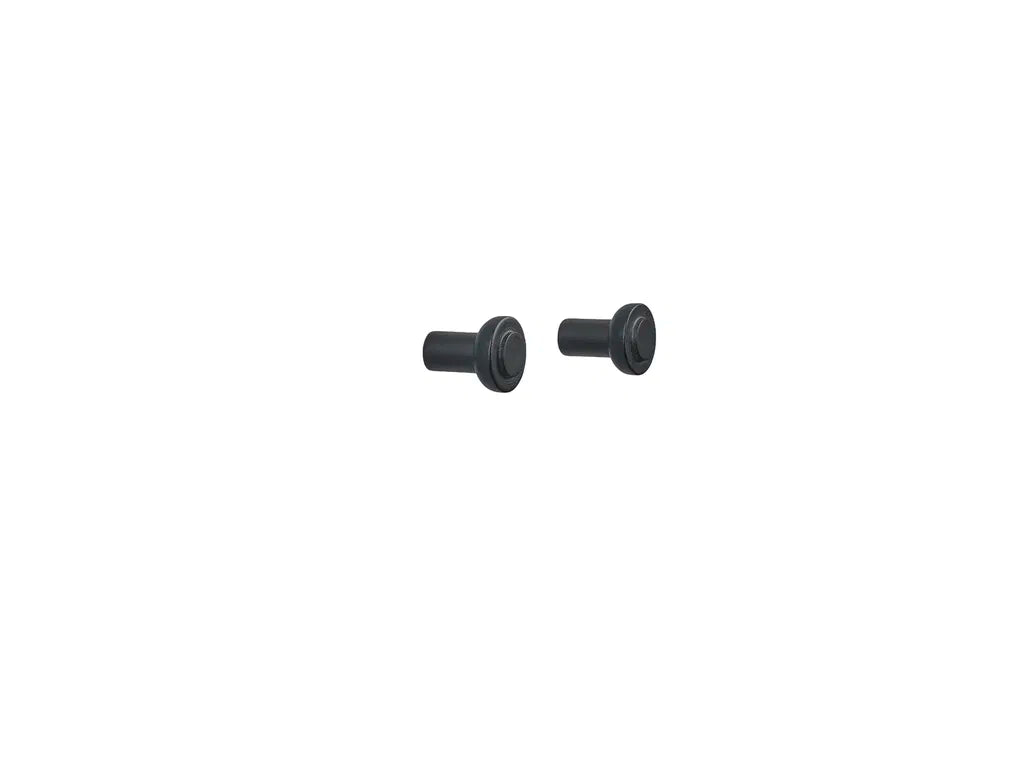 Produktbillede af ZONE Denmark Zone Krog Sensu 2,5 x 3 cm 2 stk. Sort Birk i premium kvalitet