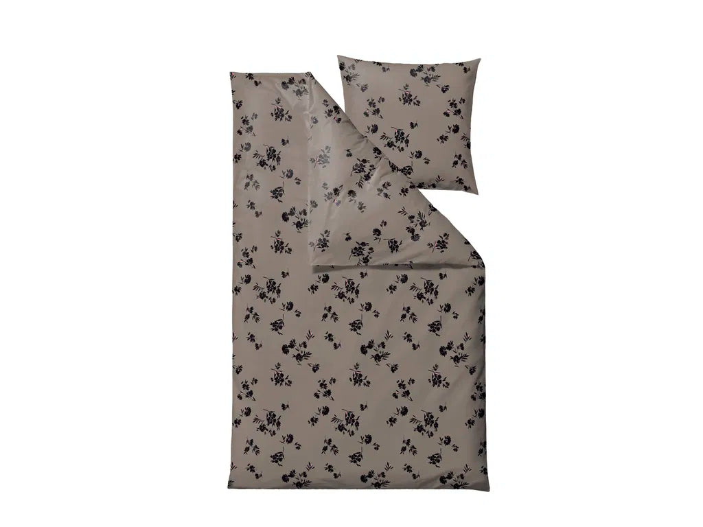 Produktbillede af Södahl Sengetøj 140x200 Silhouette Taupe i premium kvalitet