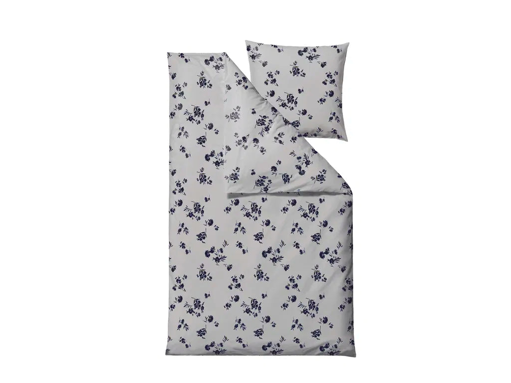 Produktbillede af Södahl Sengetøj 140x220 Silhouette Cloud grey i premium kvalitet
