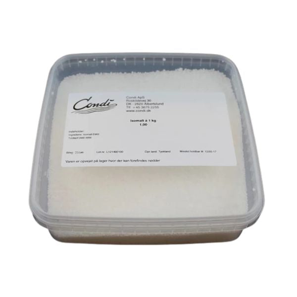 Produktbillede af Malt/isomalt Sukkererstatning Condi 1kg på tilbud – premium kvalitet og detaljer