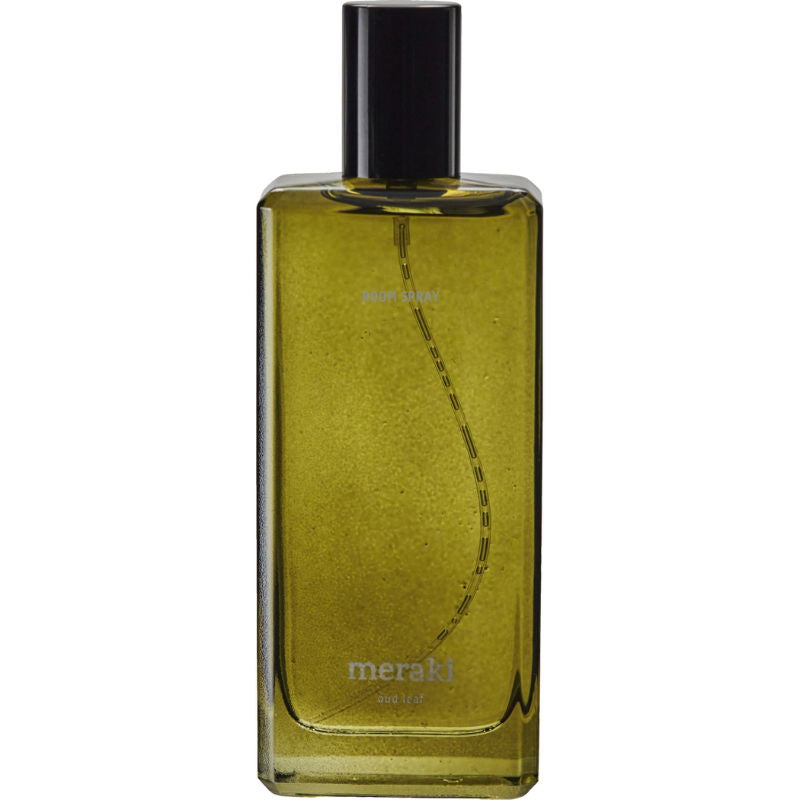 Produktbillede af Roomspray Oud Leaf Grøn Meraki på tilbud – premium kvalitet og detaljer