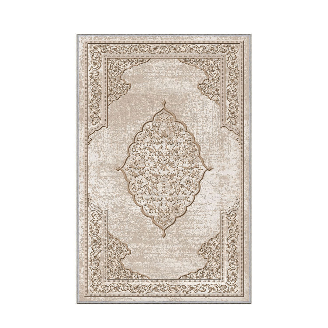 TEPPI EEXFAB621 gulvtæppe m. mønster rektangulær multifarvet polyester 120x180