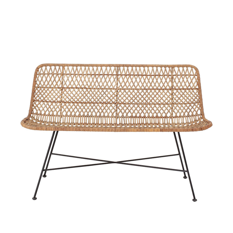 Bloomingville - Hallie Sofa, Natur, Rattan L120 cm ❤ Stort online udvalg i Bloomingville ❤ Billig fragt og hurtig levering 2 - 5 hverdage ❤ Varenummer: BGH-47065514246474 / Ean: &