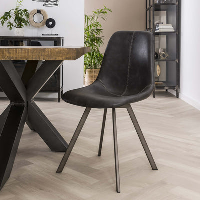 tilbud på 4 sorte PU læder spisebordsstole! Billigt udsalg på 3-nordic. Køb online nu! Hurtig levering, 1-2 hverdage. Varenummer: 3NDC-5747. Spar op til 53%.