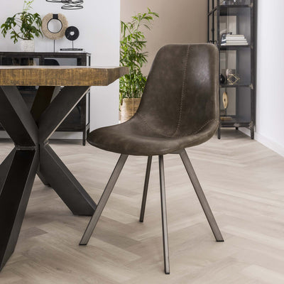 tilbud på 4 taupe PU læder spisebordsstole! Billigt udsalg på 3-nordic. Køb online nu! Hurtig levering, 1-2 hverdage. Varenummer: 3NDC-5748. Spar op til 54%.