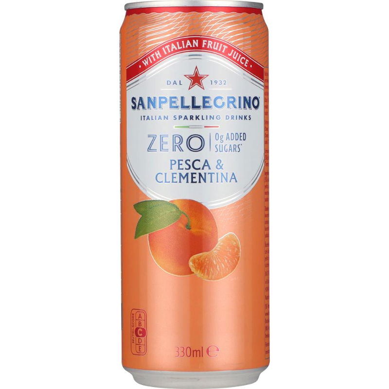Produktbillede af San Pellegrino Fersken Zero 33 Cl. på tilbud i premium kvalitet